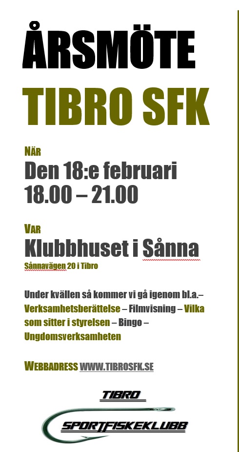 Du visar för närvarande Årsmöte